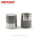 Stainless Steel Filter Housing Porous Waterproof Sensor Enclosure For Dew Point Sensor Temperature And Humidity Sensor